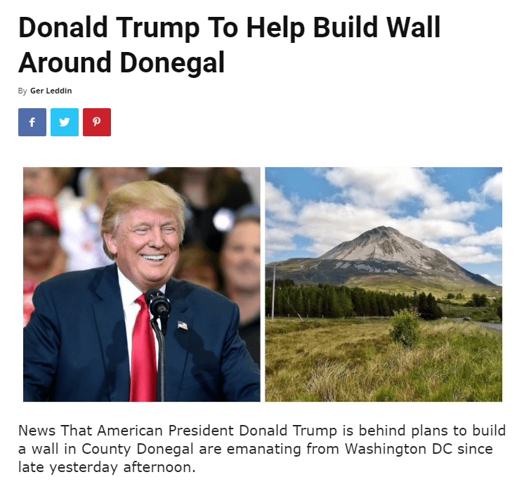Donegal Trump Made