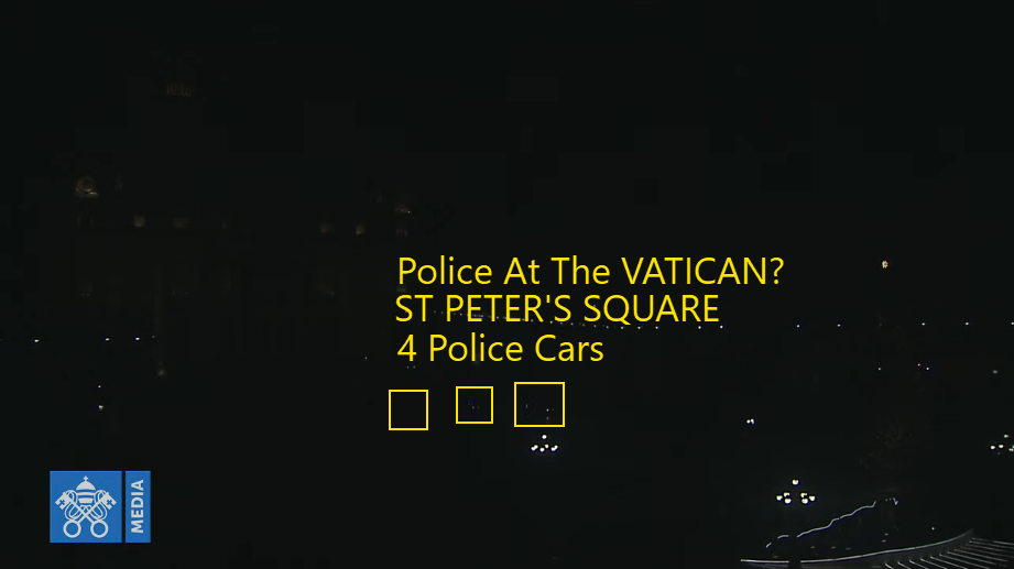 Police Cars Seen At Vatican By Enchanted LifePath