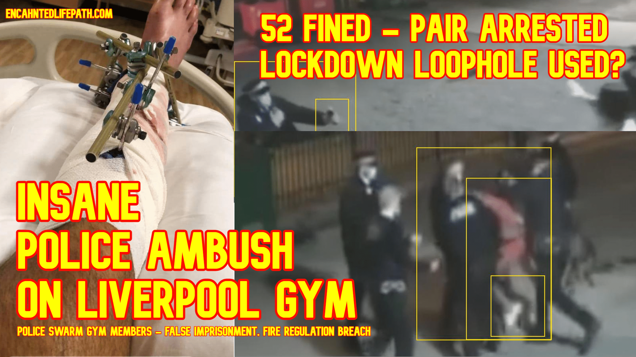 Liverpool gym arrests Insane Police Ambush On Liverpool Gym - 52 Fined - 2 Arrests - Police Brutality - False Imprisonment - Breach Of Fire Regulations