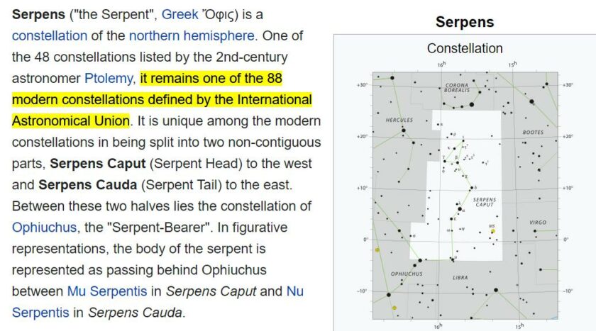 88 serpent - Serpens constellation. Occult - Pablo Hasel decoded - Enchanted LifePath article report