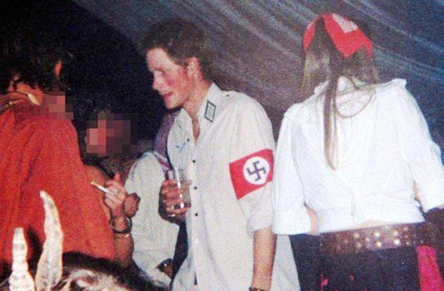 image: prince harry nazi costume