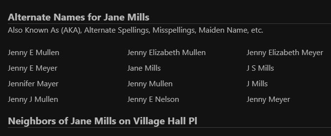 tim mullen mother joy alias names. summer wells case update