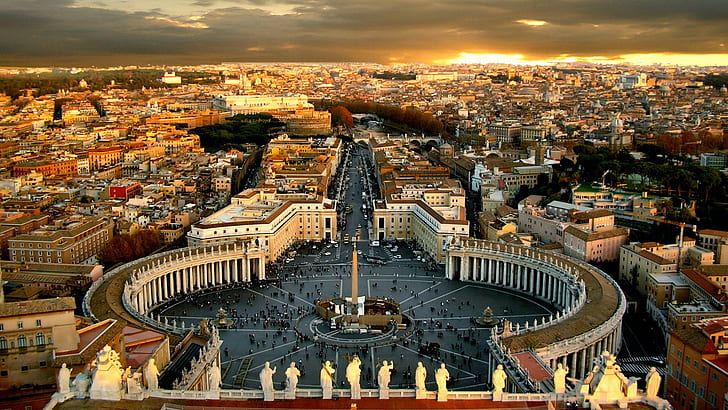 The Vatican and burning man